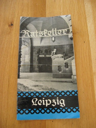 Alte speisekarte ratskeller - alte,