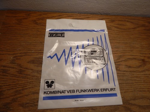 Alte ddr werbetüte rft - ddr,