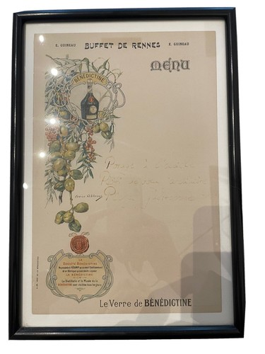 Alte speisekarte menükarte - alte,