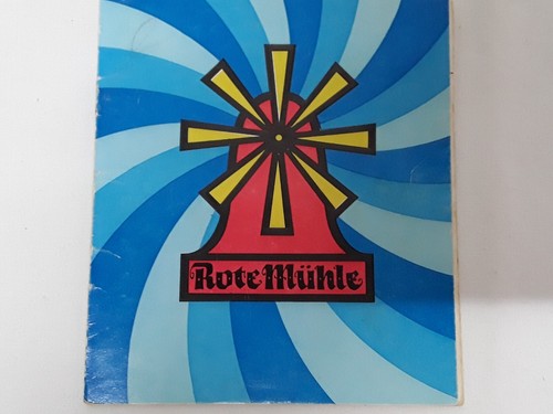 Alte speisekarte rote mühle - alte,